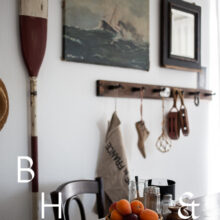 Interior photography and Travel photography of a house boat in Poland with the table setting and apricots