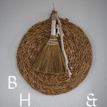 Interior photography and Travel photography of a house boat in Poland with detail of a collection on the wall