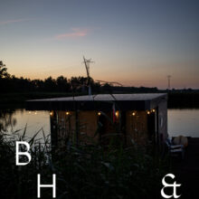 Interior photography and Travel photography of a house boat in Poland and the landscape surrounded