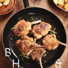 wildschwein-kotelett-kartoffel-pfifferling-salat-411-11-2016-neon-fotografie Food photography of Wild boar chop cooked by Michelin star chef Harald Rüssel