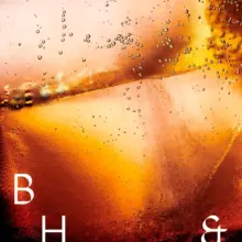 Close Up Shot of sparkling Aperol Spritz cocktail available as license